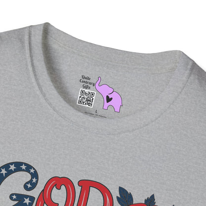 God Bless The USA Adult T-shirt