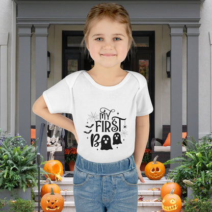 My First Boo Infant Baby Rib Bodysuit