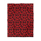 Crimson Masquerade Microfiber Duvet Cover