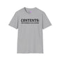 Contents: Invisible Illness Adult T-shirt