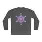 Large Snowflake Adult Long Sleeve Tee