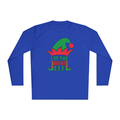 I'm The Boujee Elf Adult Long Sleeve Tee