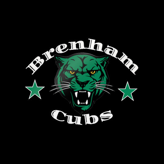 Brenham Cubs Classic (White) Decal