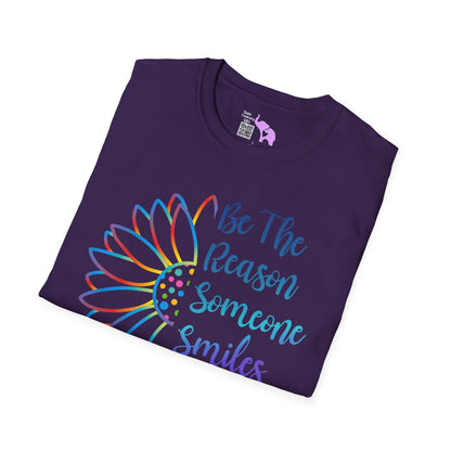 Be The Reason Someone Smiles Today Adult T-shirt