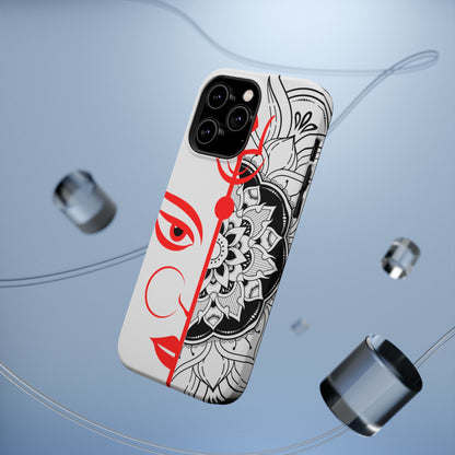 Goddess Durga Mata w/Manala MagSafe® Compatible Tough Case for iPhone
