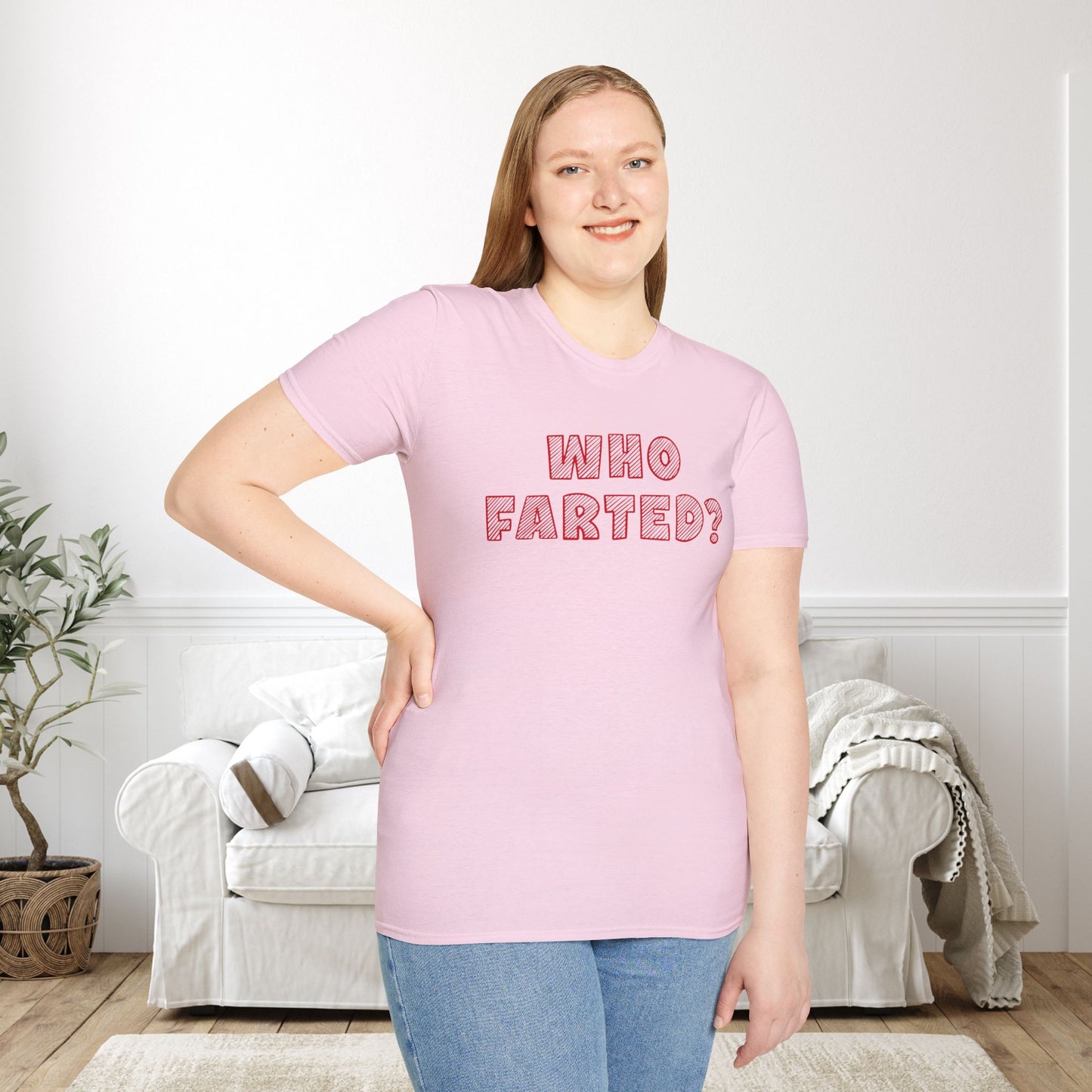 ""Who Farted? Adult T-shirt