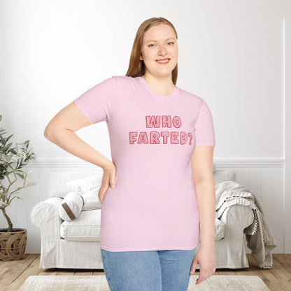 ""Who Farted? Adult T-shirt