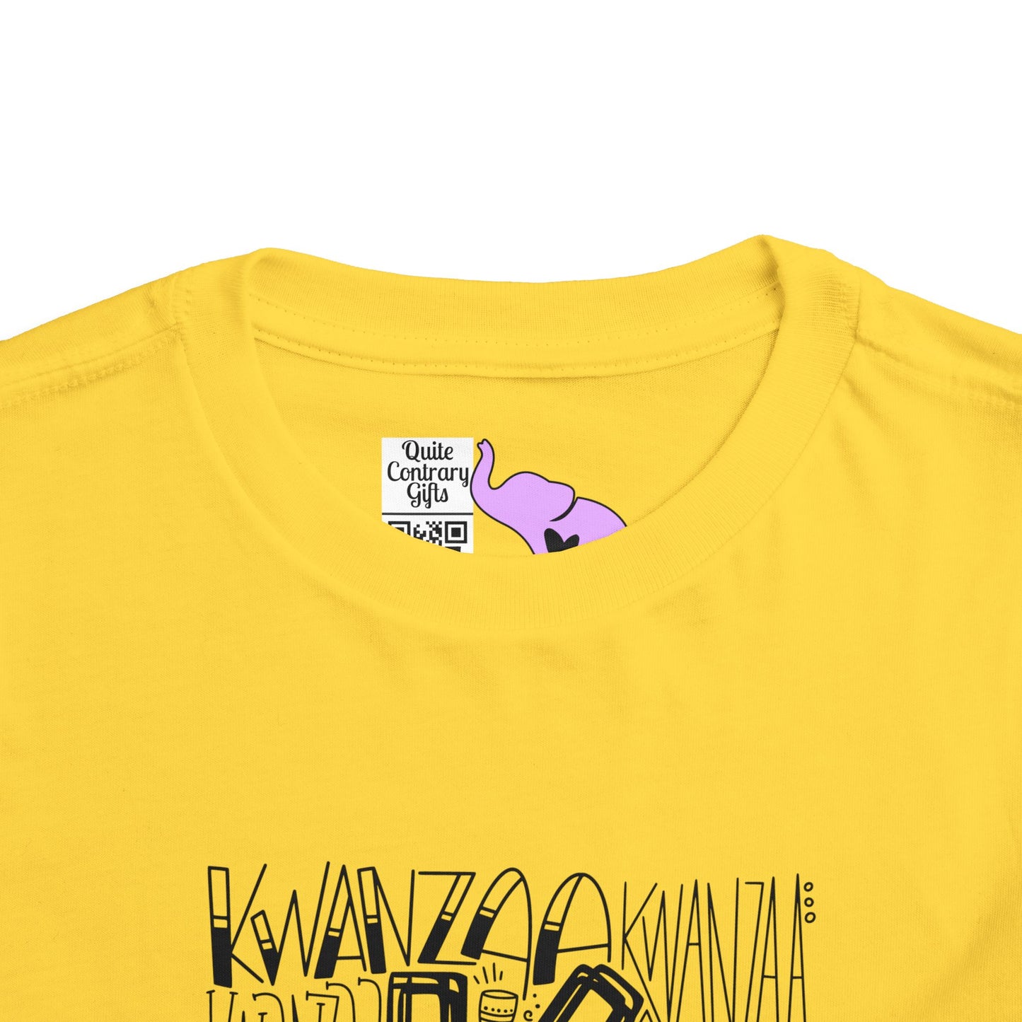 Kwanzaa Wordcloud Toddler Tee