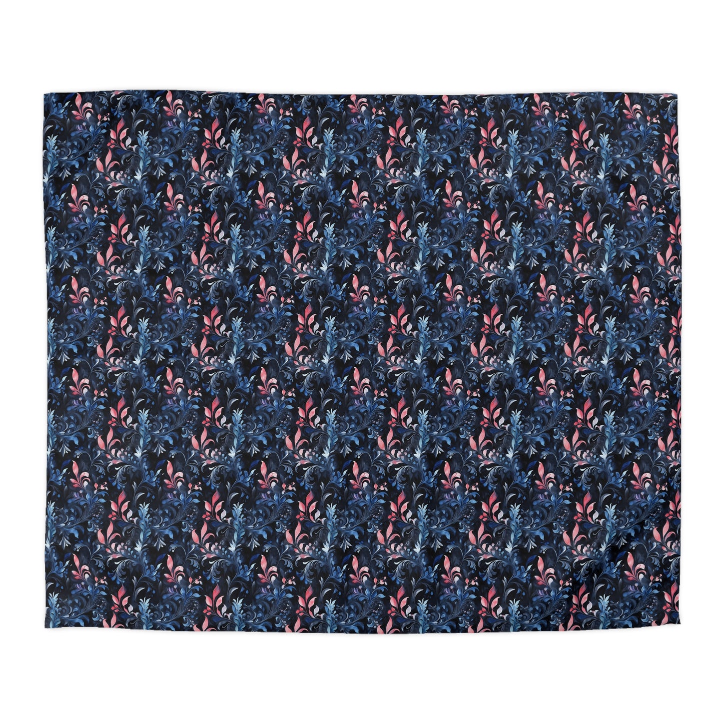 Dusky Floral Whispers Microfiber Duvet Cover