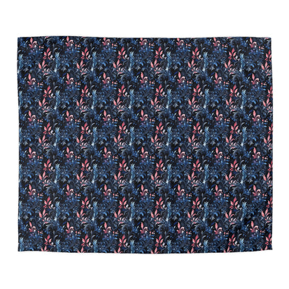 Dusky Floral Whispers Microfiber Duvet Cover