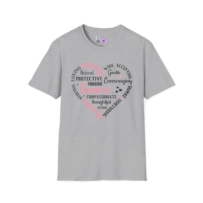 Gram's Heart Adult T-shirt