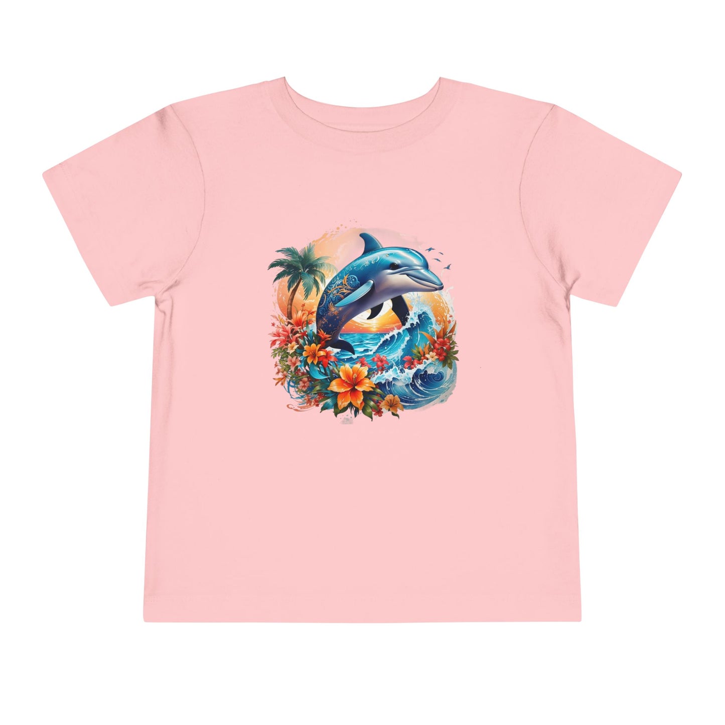 Tropical Dolphin Toddler Tee