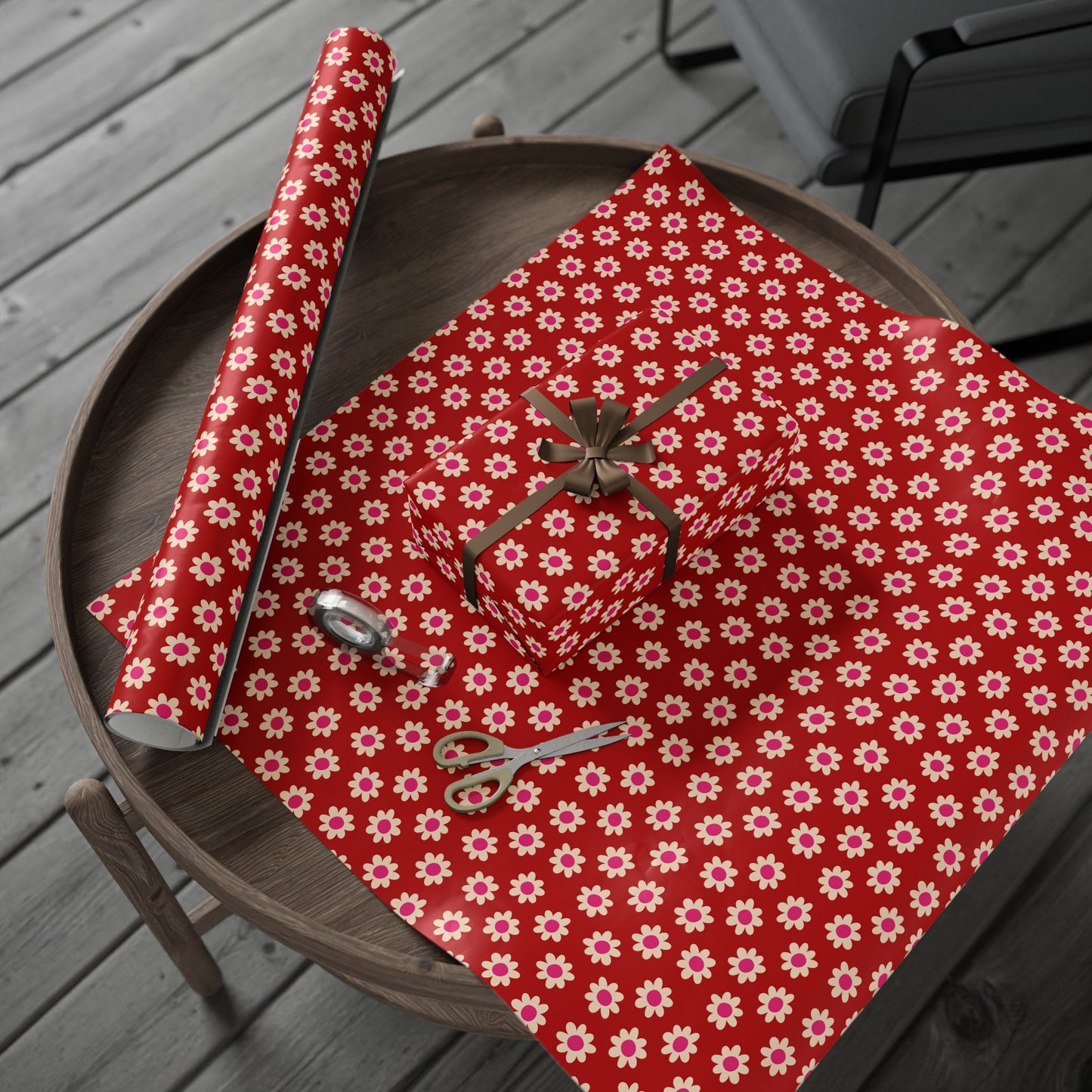 Cupid's Garden Wrapping Paper