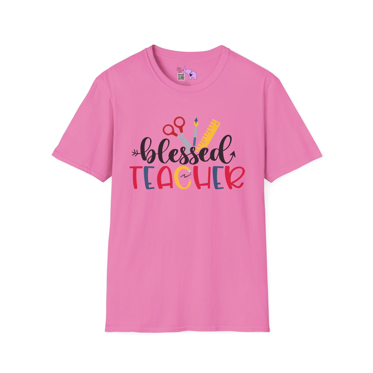 Blessed Teacher Adult T-shirt
