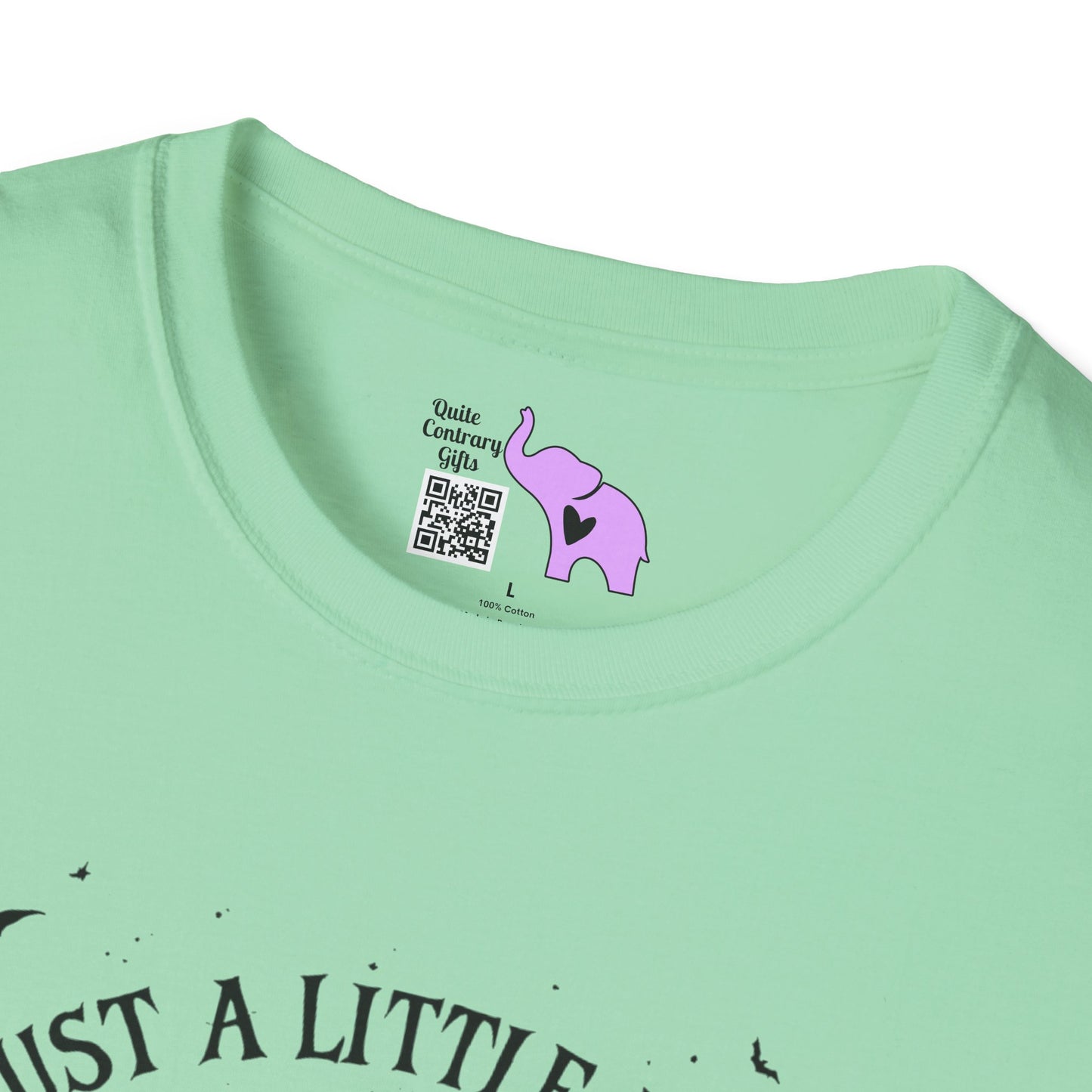 Just A Little Ray of Pitch Black (Crescent Moon) Adult T-shirt