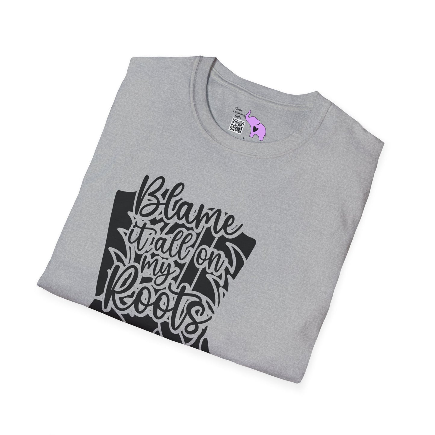 Blame It All On My Roots Adult T-shirt