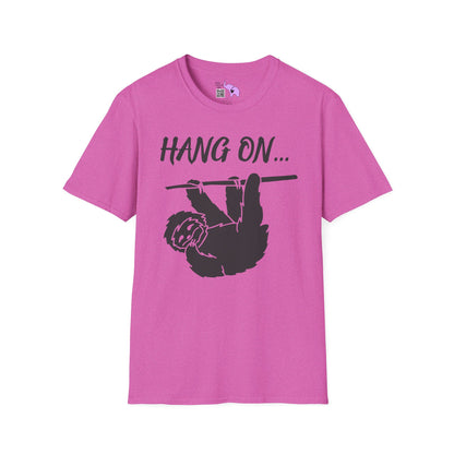 Hang On (Sloth) Adult T-shirt