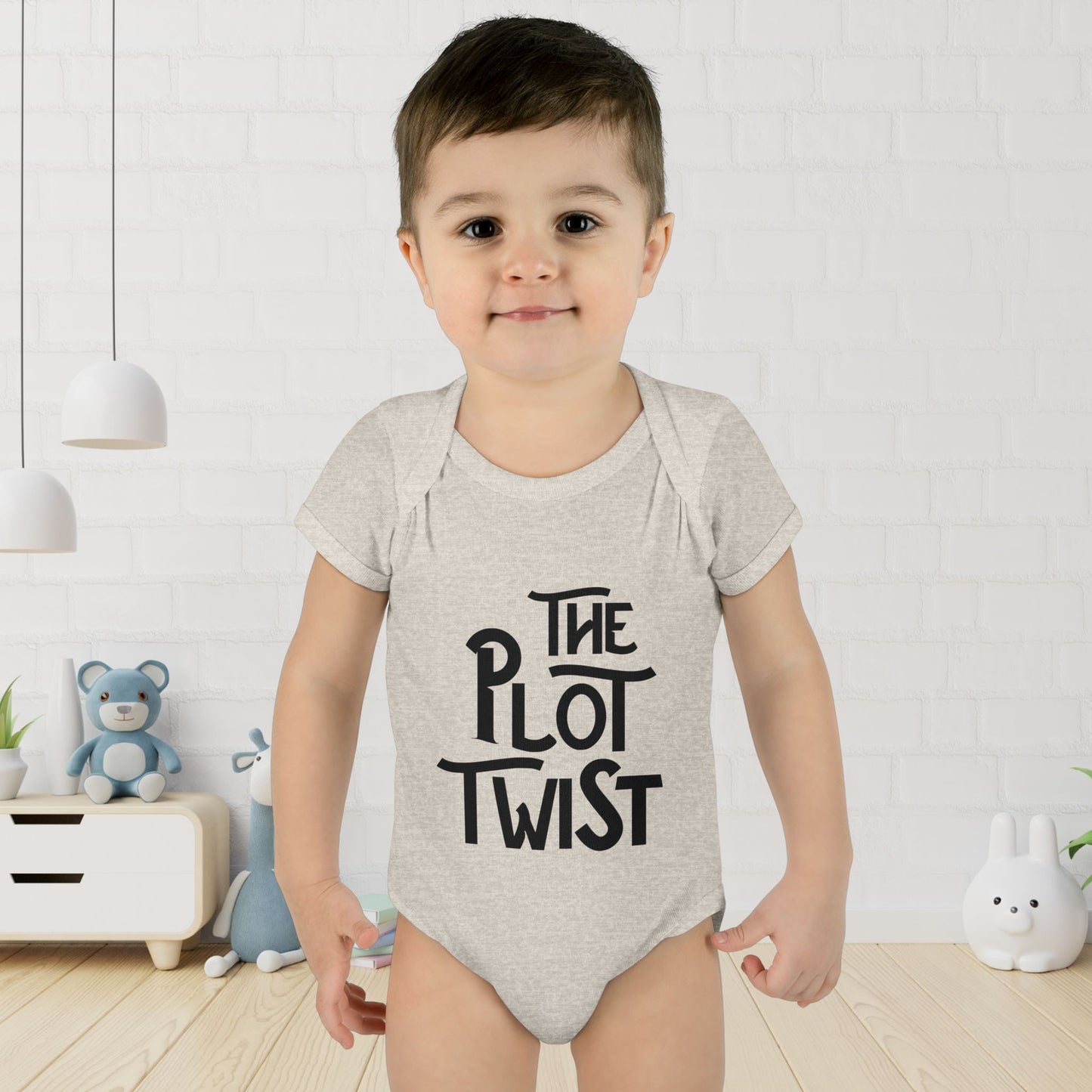 The Plot Twist Baby Bodysuit (Unplanned Baby)