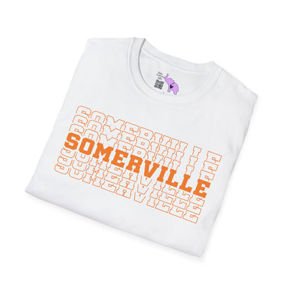 Somerville (Stacked) Adult T-shirt