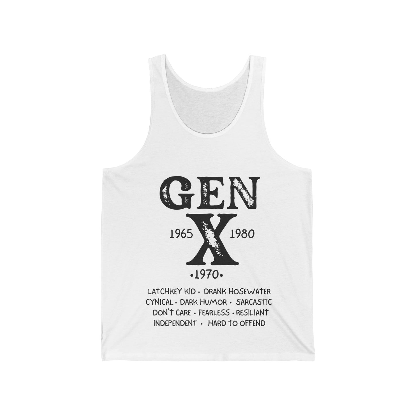 GenX 1970 Adult Unisex Tank