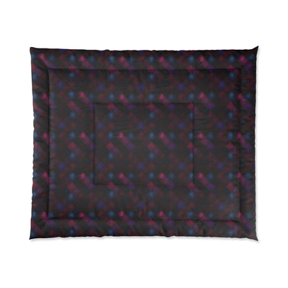 Velvet Patchwork Print Basic Bedding Set