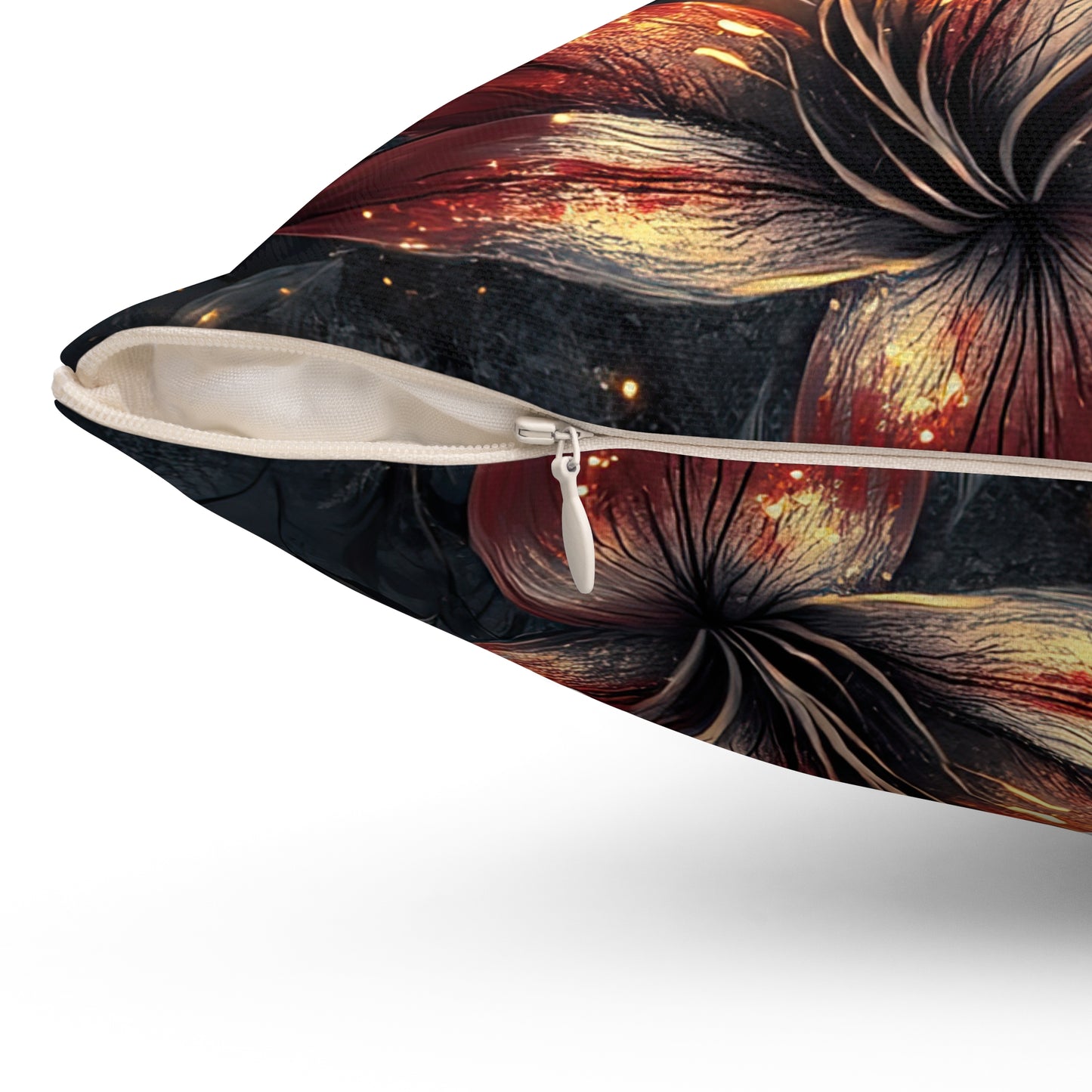 Fire Lilly Dreams Throw Pillow