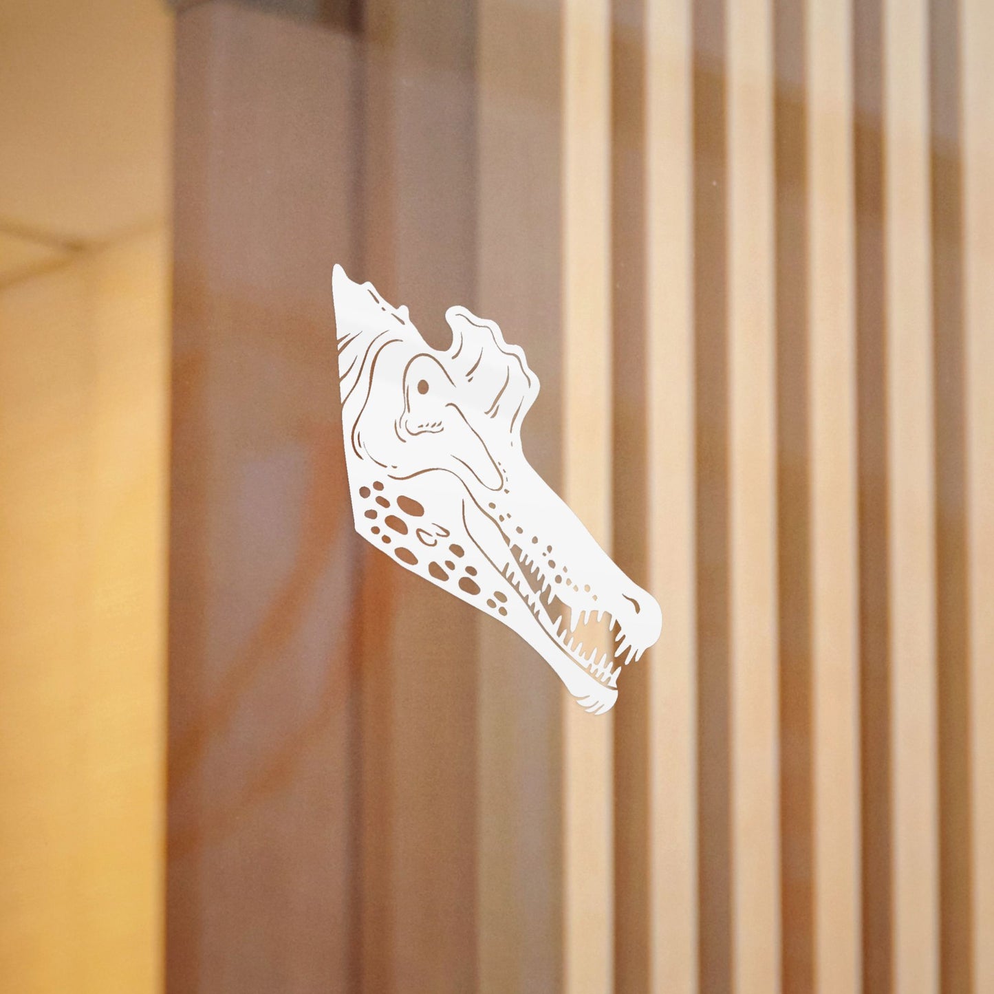 Spinosaurus Peek-A-Boo Decal