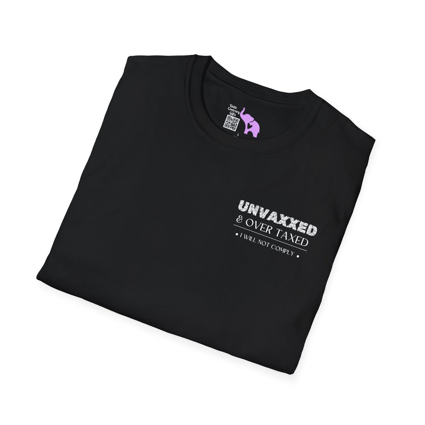 Unvaxxed & Over Taxed Adult T-shirt