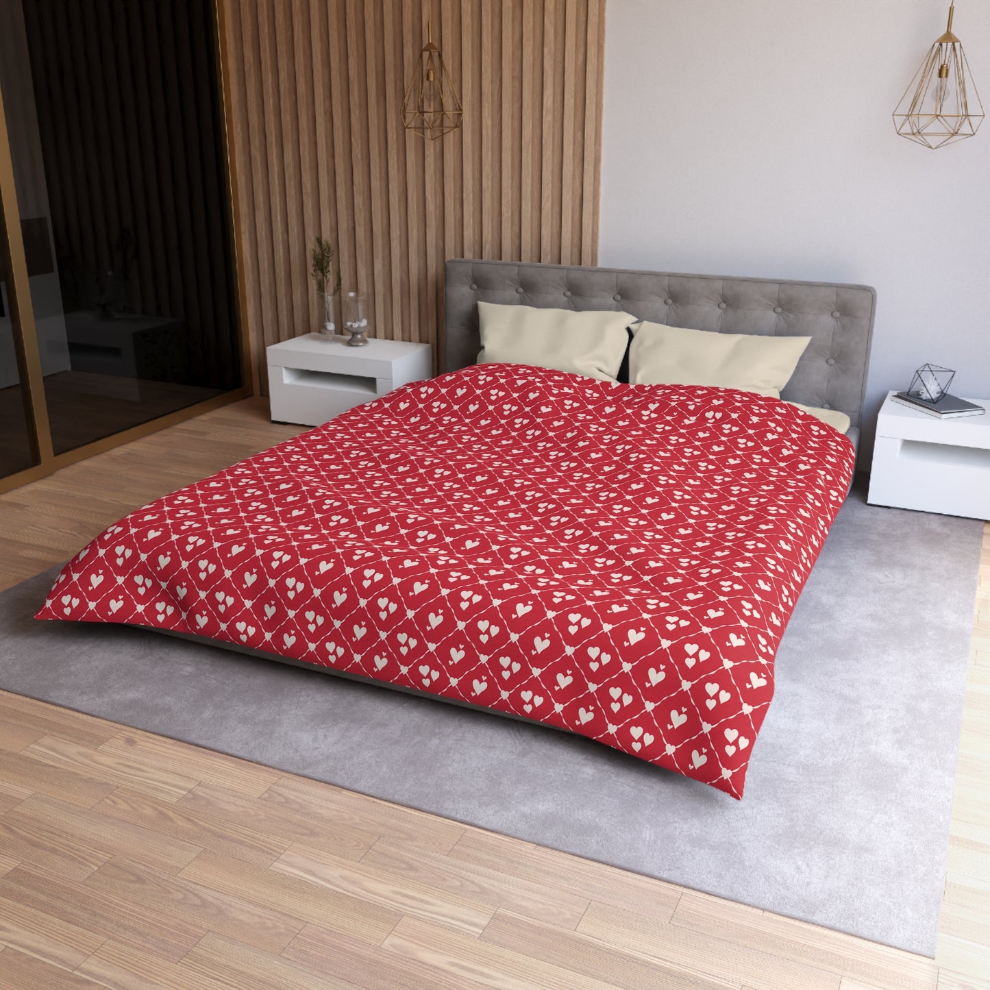 Sweetheart Trellis Duvet Bedding Set