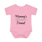 Mommy's Little Peanut Infant Baby Rib Bodysuit