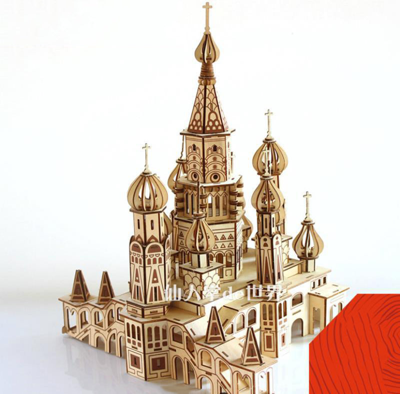 Beautiful Architecture 3D Model Puzzles