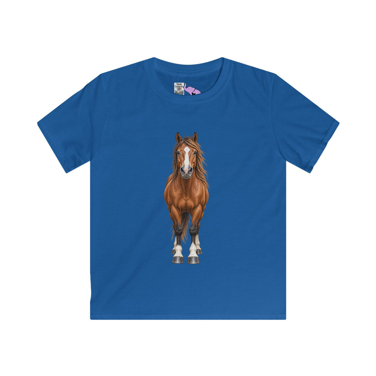 ""Front to Back Horse Lover Youth Softstyle Tee
