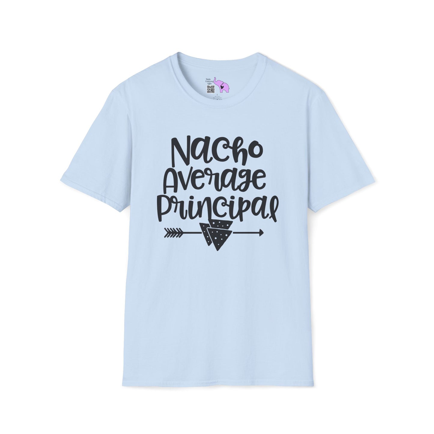 Nacho Average Principal Adult T-shirt