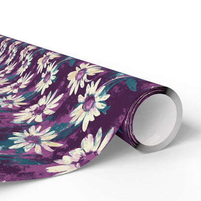 Twilight Daisy Meadow Wrapping Paper