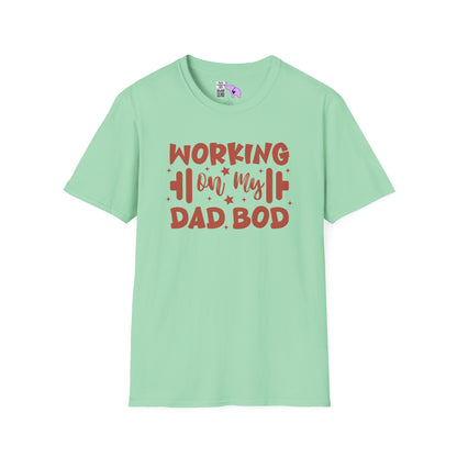 Working On My Dad Bod Adult T-shirt