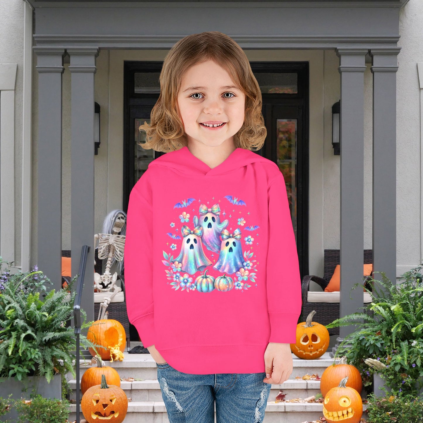 Haunted in Pastels Toddler Hoodie
