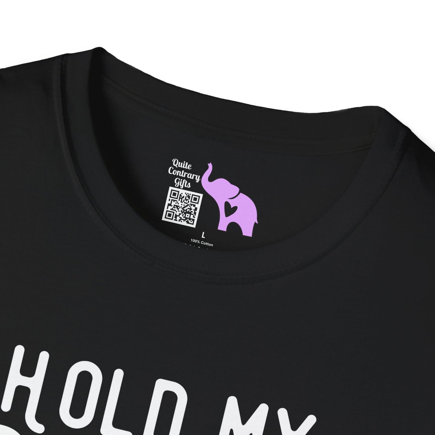 Hold My Drink I Gotta Pet This Dog Adult T-shirt