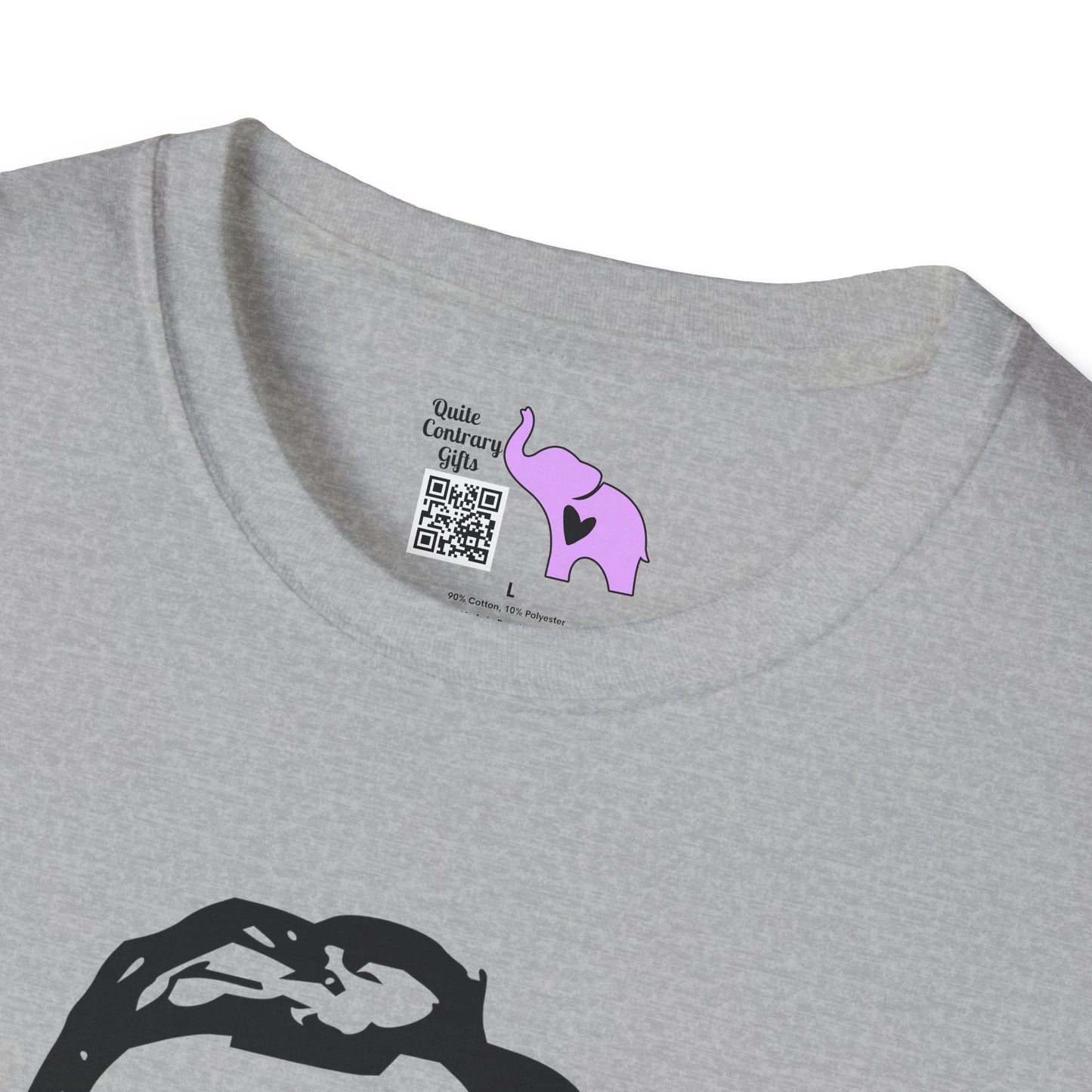 Abraham Lincoln w/Flag Sunglasses Adult T-shirt