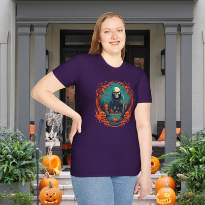 Creepy Ghost 3 Adult T-shirt