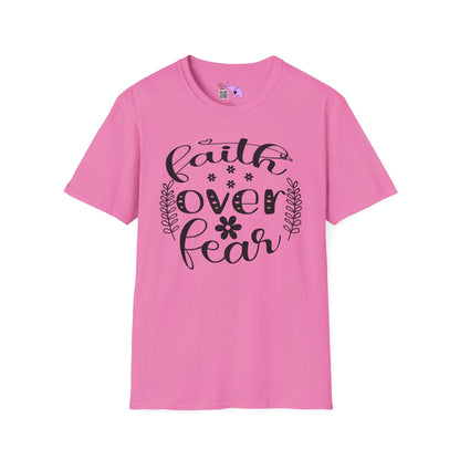 Faith Over Fear Adult T-shirt