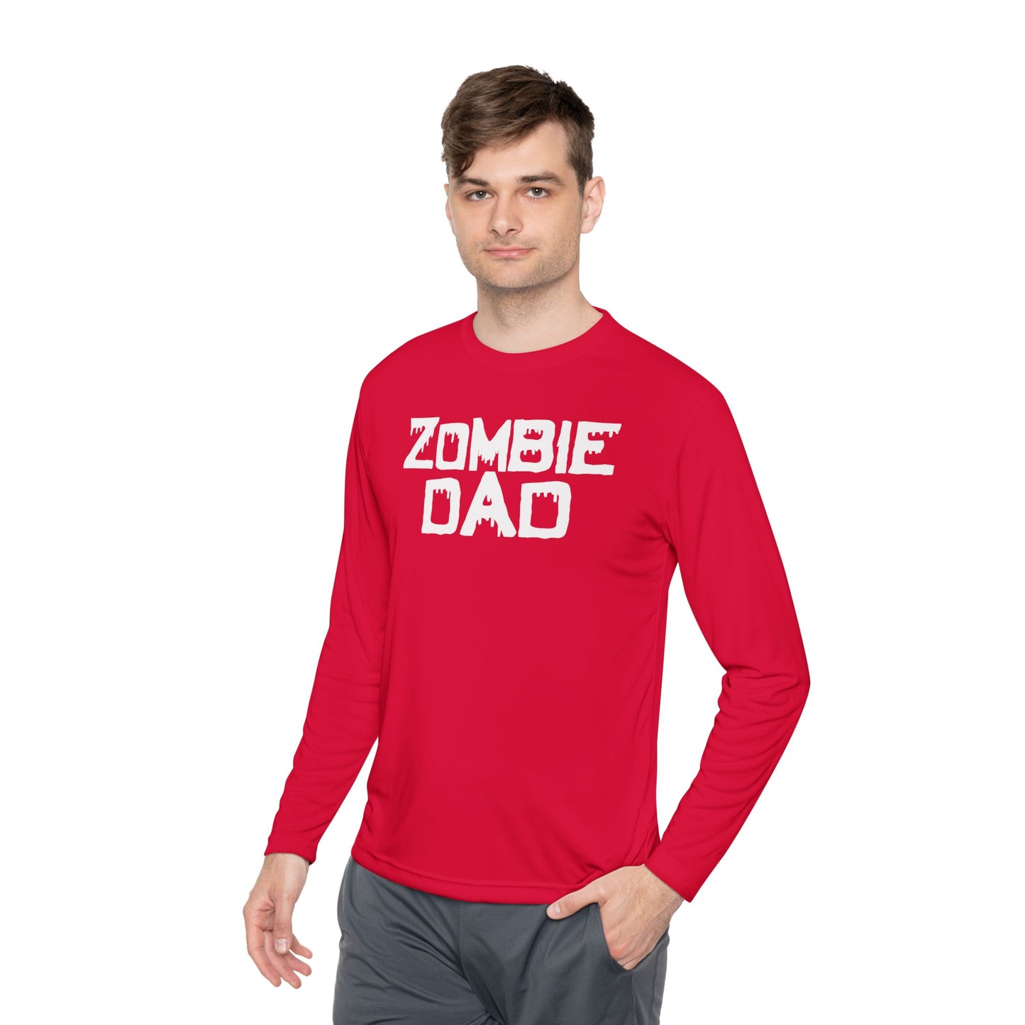 ""Zombie Dad Adult Long Sleeve Tee