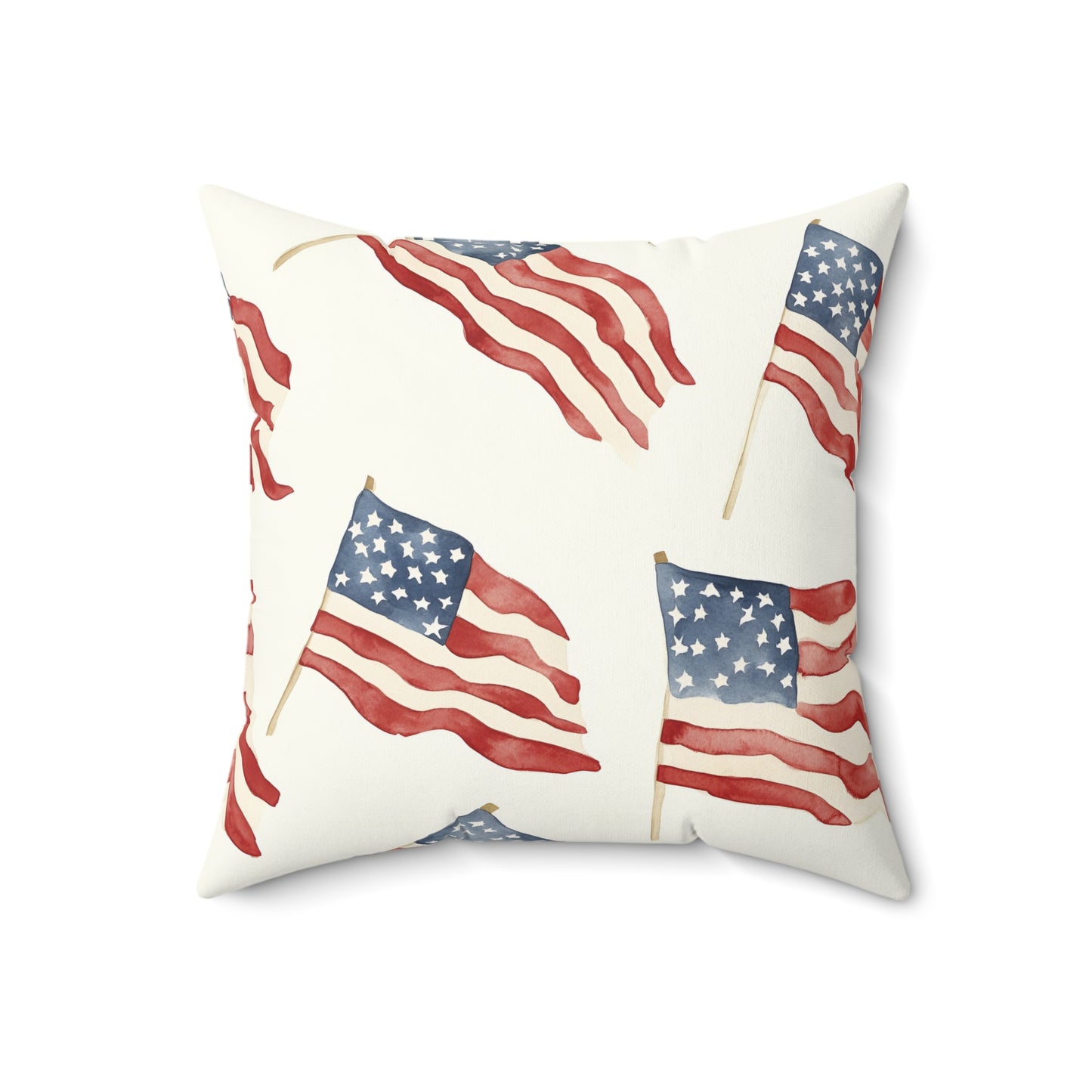 Waves of Freedom Throw Pillow