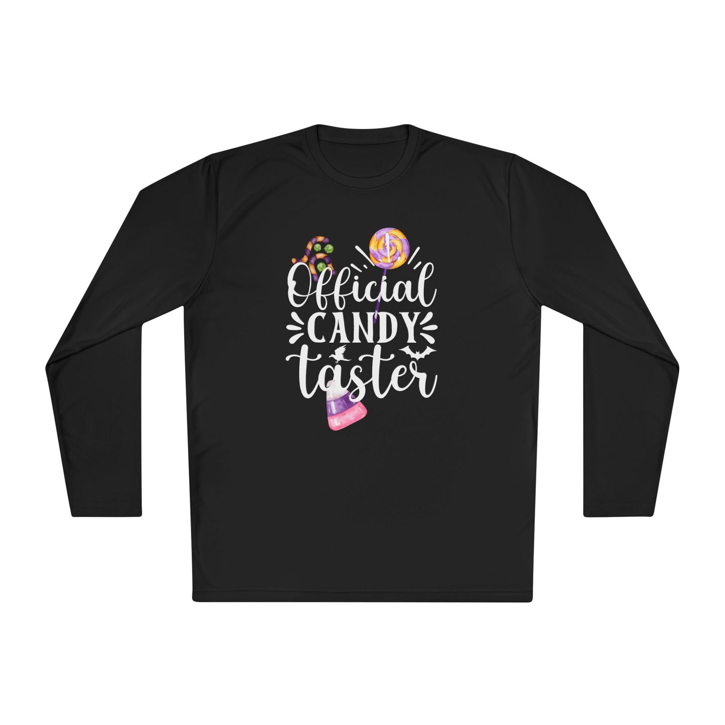 ""Official Candy Taster Adult Long Sleeve Tee
