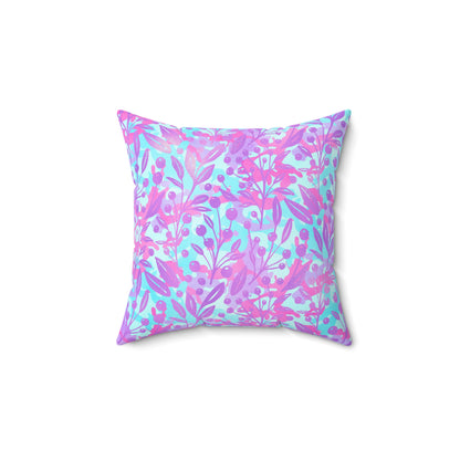 Sweet Berry Bloom Throw Pillow