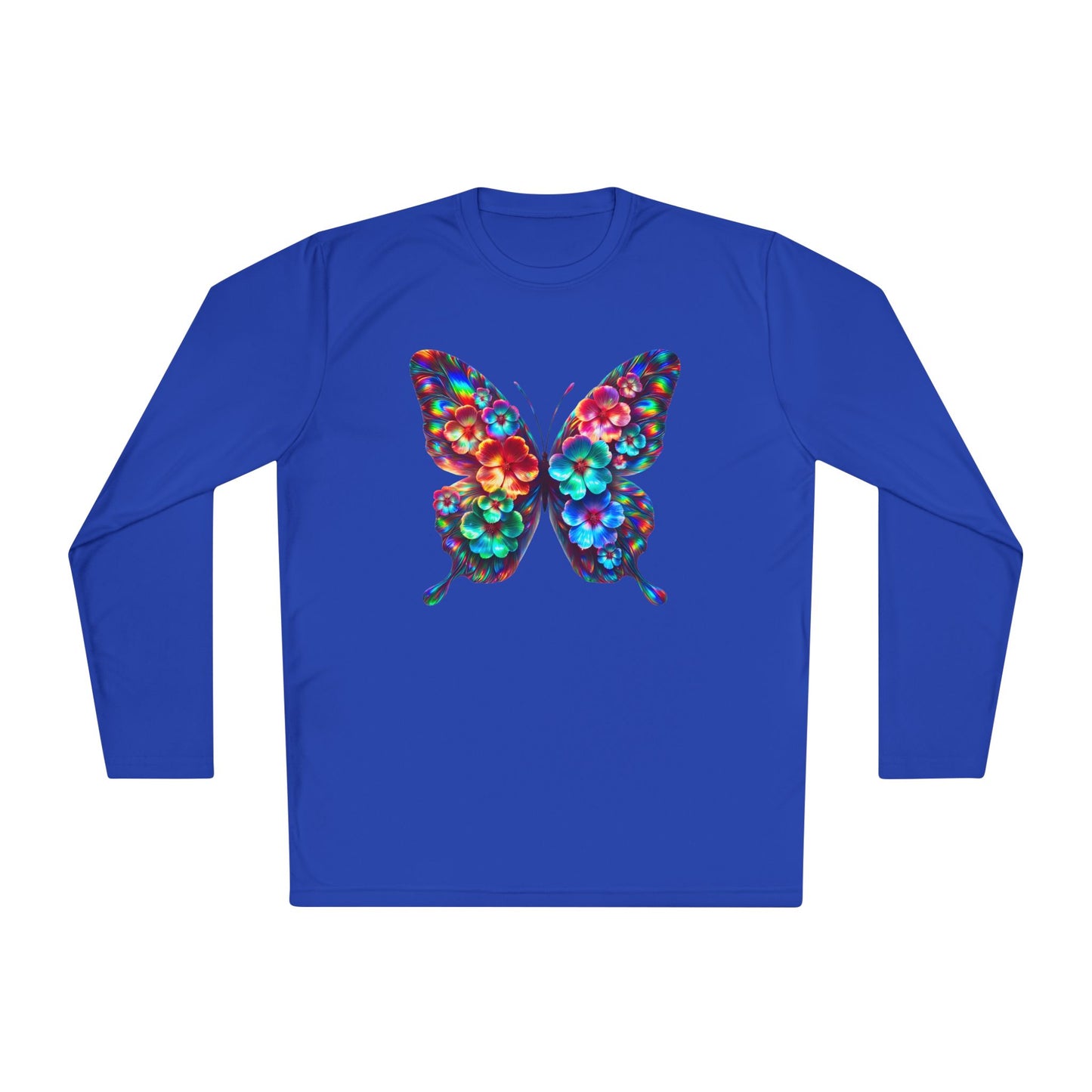 Neon Bloomfly Adult Long Sleeve Tee