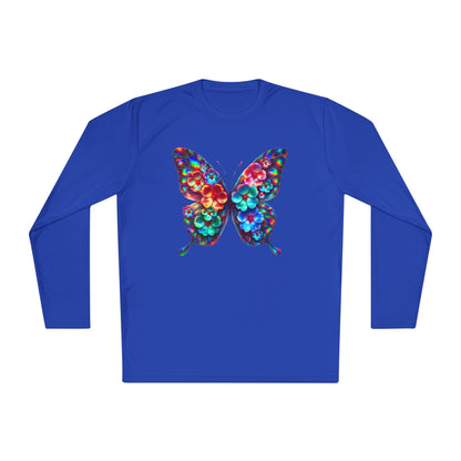 Neon Bloomfly Adult Long Sleeve Tee