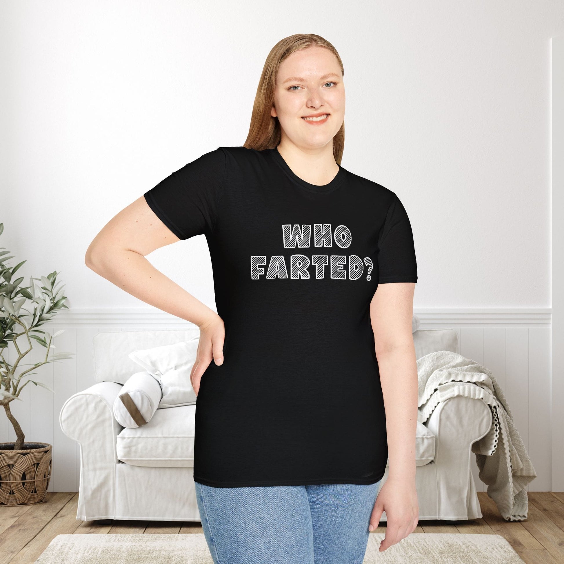 ""Who Farted? Adult T-shirt