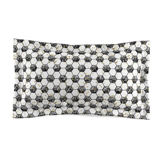 Soccer Gold Rush Microfiber Pillow Sham