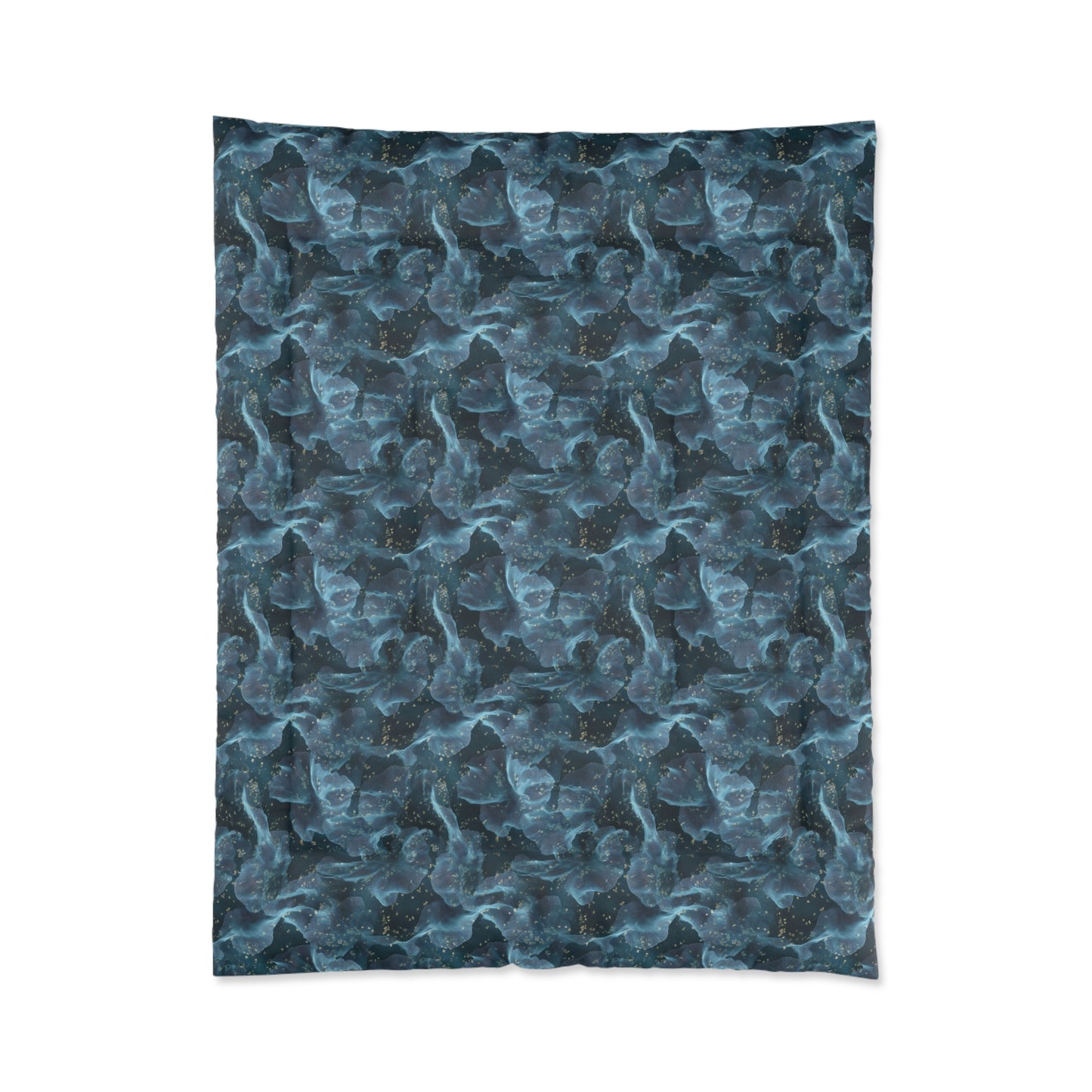 Midnight Sheer & Lace Comforter