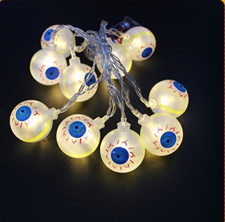 Halloween LED String Lights – 10 Waterproof Lights in Fun Spooky Shapes